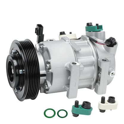 A/C Compressor with Clutch for Hyundai Accent, Kia Rio (2012–2017) 18016215, 178324, 977011R100