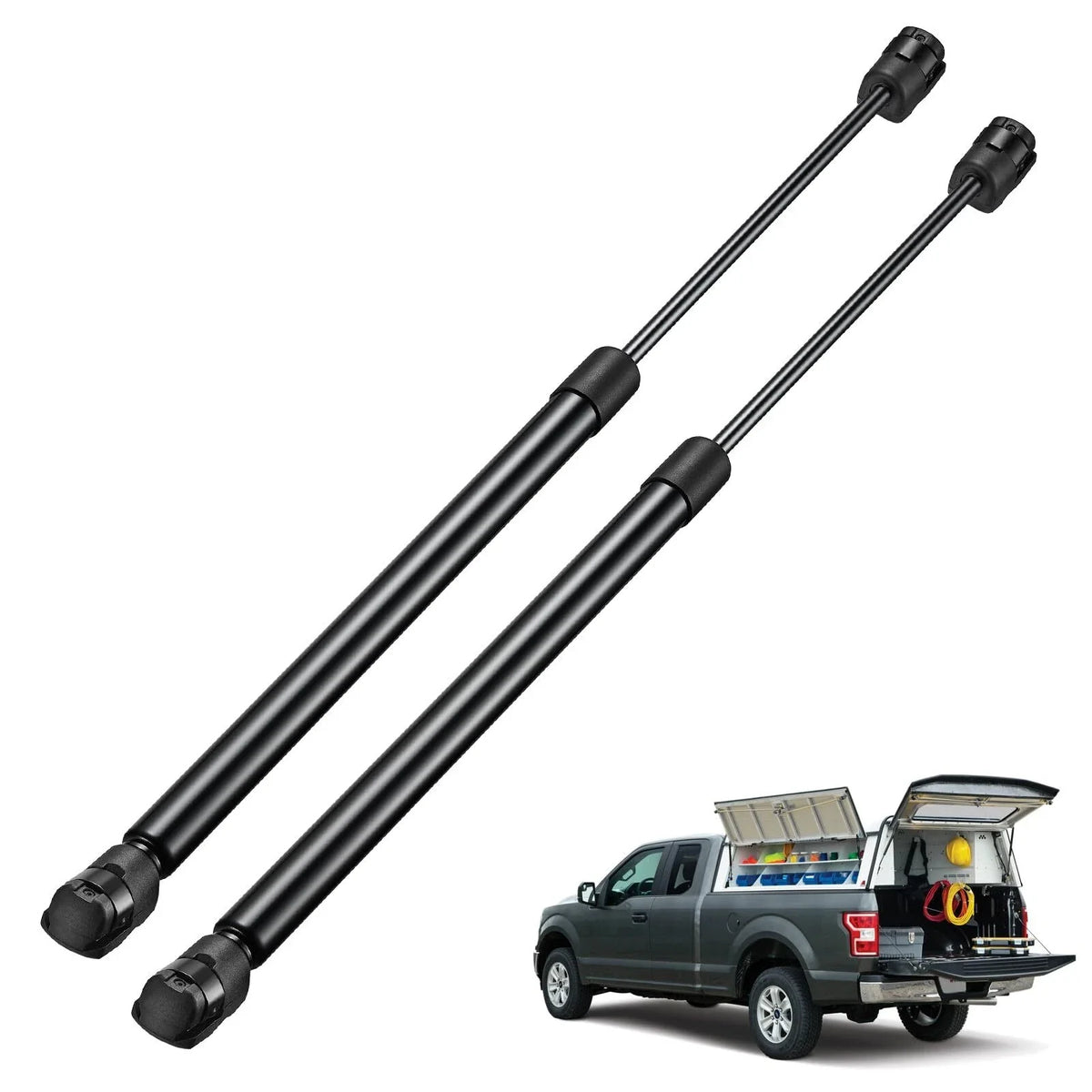 2pc 17" Gas Strut Support for Trap Door Outdoor Bench Window (2016–2019)