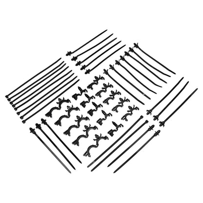 Set of 10 Wire Routing Clips for Universal Applications (2010–2023)