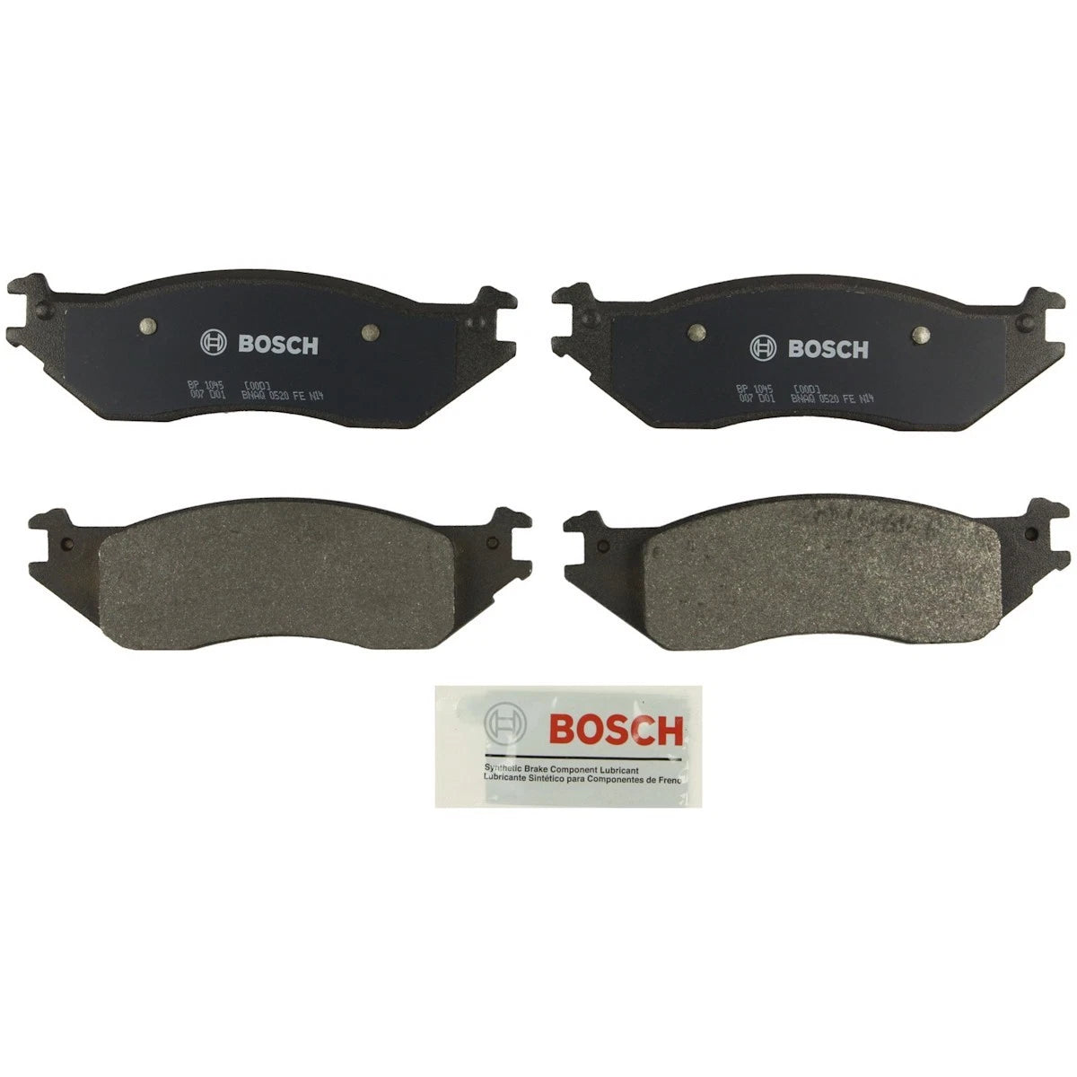 2X Brake Pad Set BP1045 for Ford E-150 Club Wagon (2003–2006)