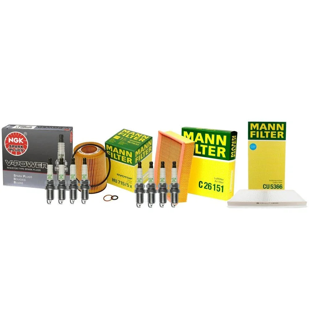 Tune-Up Kit with Mann Filters & NGK Spark Plugs for BMW E53 X5 (2004–2006)