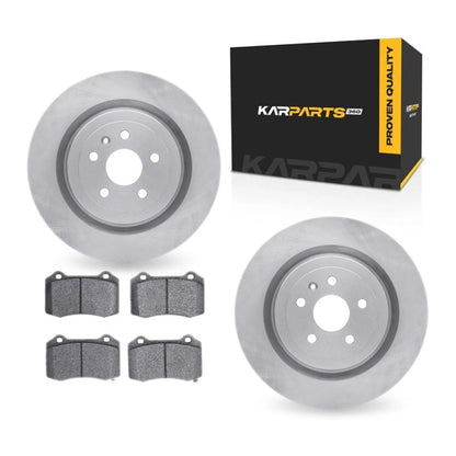 Brake Rotor Set for Cadillac CTS (2009–2019) ALX-PAU-DF-6612-47031-CLA1