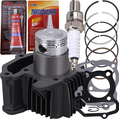 79cc Cylinder Piston Gasket Top End Kit for Yamaha Raptor 80 (2001–2004)