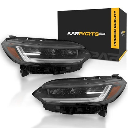 Headlight Pair for Honda HR-V (2023–2025) PLX-M0-20-19298-00-CL360A50, HO2502208, HO2503208 LED Clear Lens