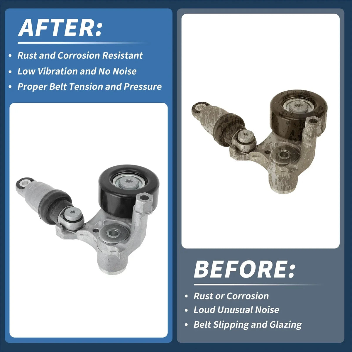 Belt Tensioner for Honda Civic (2017-2024) Metal 1 x Unit