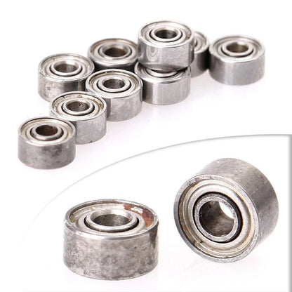 Set of 10 Miniature Ball Bearings 681XZZ 1.5x4x2mm for Spinner