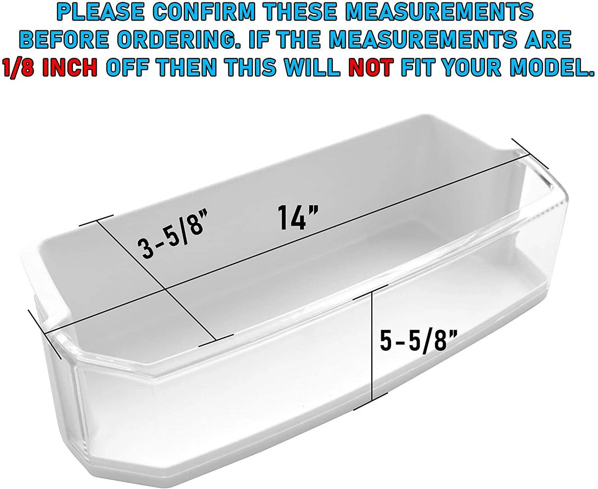 Right Bottom Door Bin for LG Refrigerator (Compatible with AAP73631602)