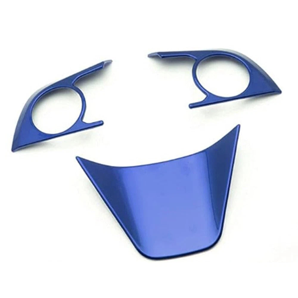 Bright Blue Steering Wheel Frame Cover for Toyota Camry (2018–2024)