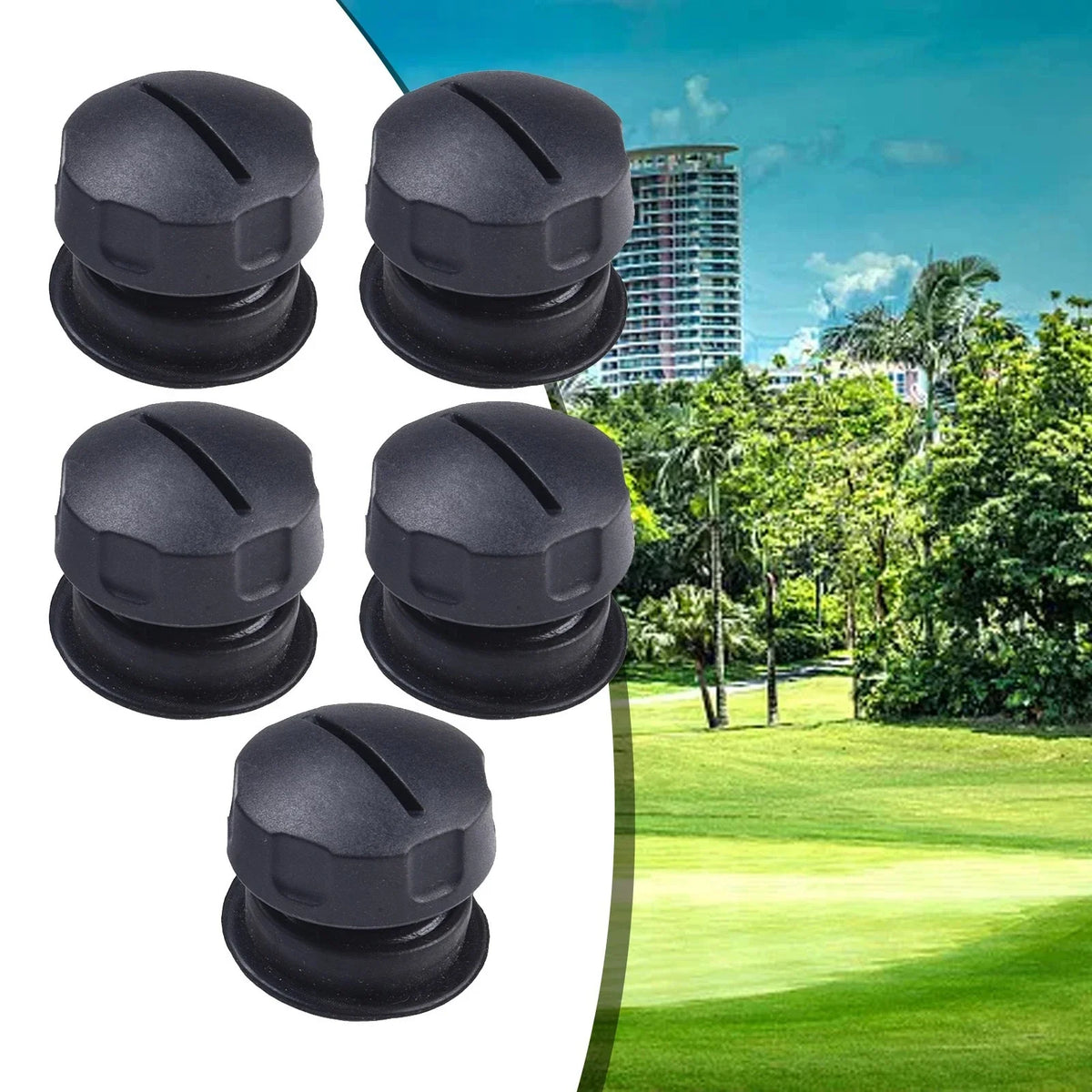 Set of 5 Heavy Duty Trimmer Bump Cap Spool Retainers for FS40, FSA65, FSA85, FS38