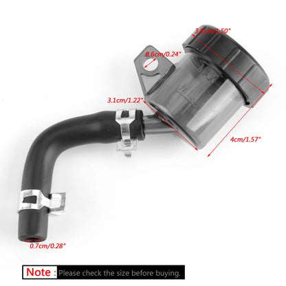 Rear Brake Master Cylinder Oil Cup for Universal Motorcycle (M527-A033-Gray)