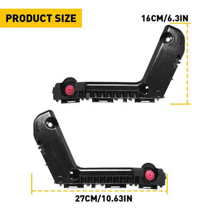 Front Bumper Side Bracket Pair for Toyota Corolla (2017–2019)