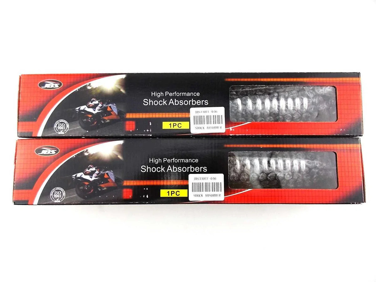 13" JBS Black/Chrome Shock Absorbers for Harley Davidson XLH883 Sportster