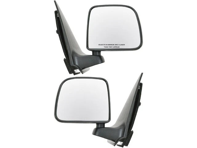 Set of 2 Door Mirrors for Mazda B2500 (1998) 89325QTRW