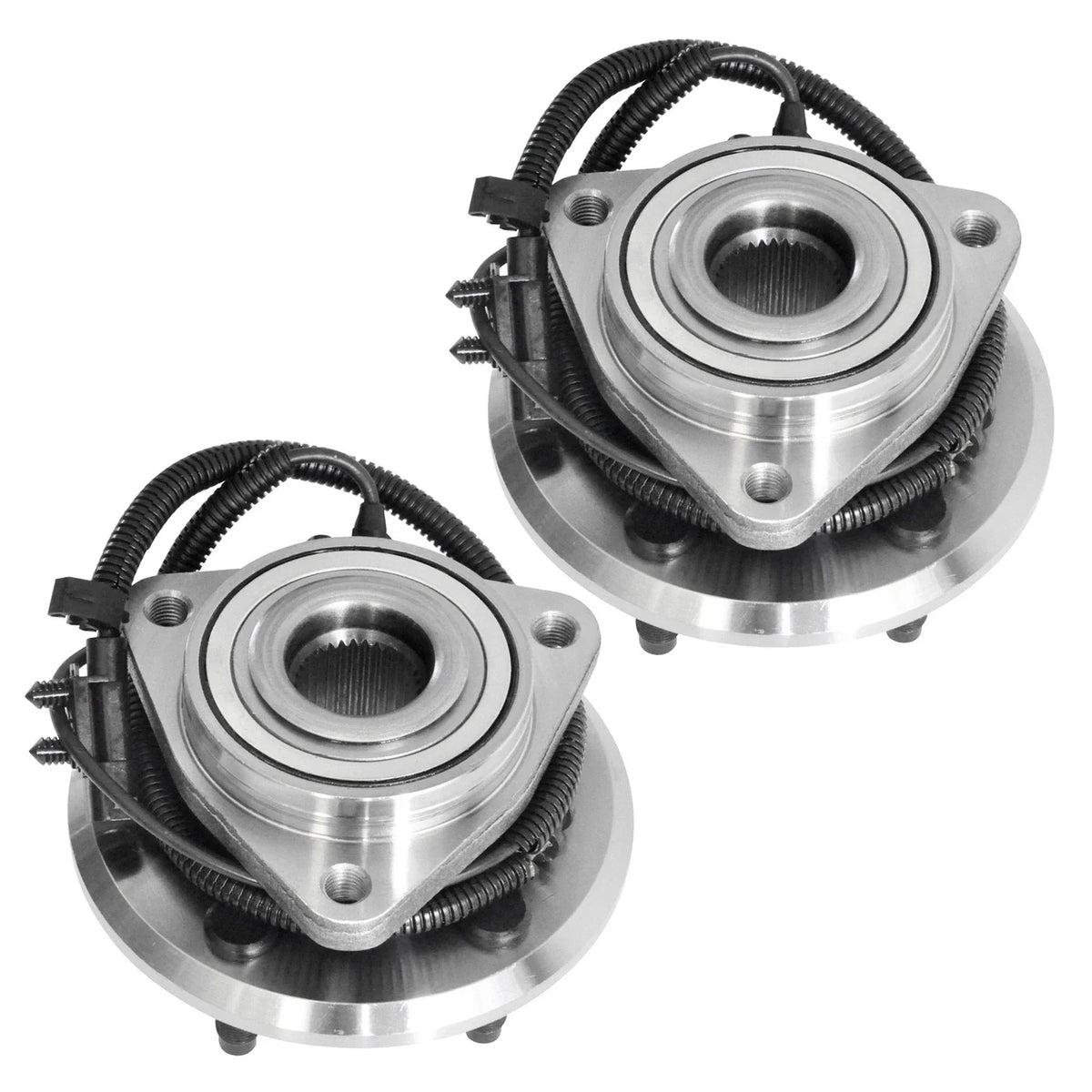 2X Front Wheel Bearing & Hubs 513270 for Jeep Liberty, Dodge Nitro (2008–2012)