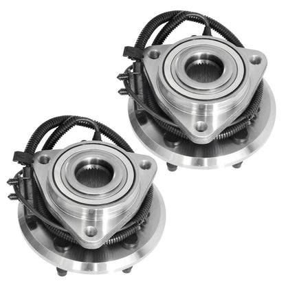 2X Front Wheel Bearing & Hubs 513270 for Jeep Liberty, Dodge Nitro (2008–2012)