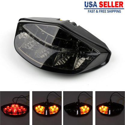 Integrated LED Tail Light Turn Signals for Ducati Monster (696–1100) TL-313-Smoke