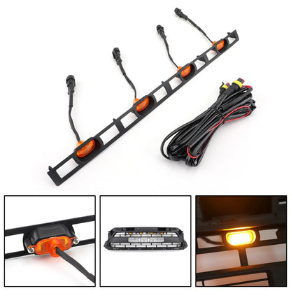LED Front Bumper Hood Grille Lights for Tacoma (2012–2015) Grille-265-Amber