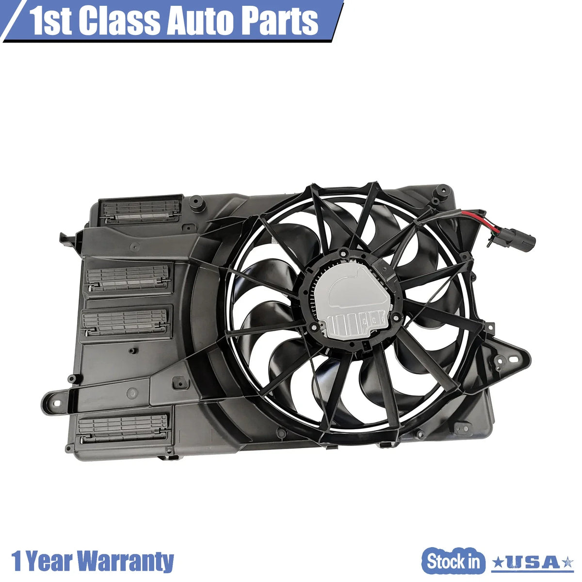 Radiator Cooling Fan Assembly for Chevy Malibu, Buick LaCrosse (2016–2020)