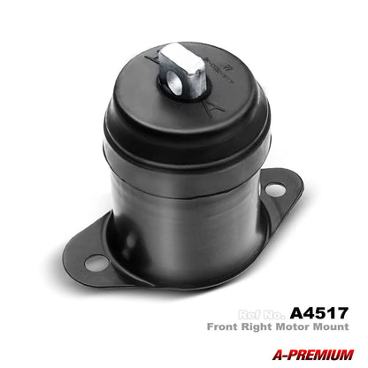 Set of 4 Engine & Transmission Mounts for Honda Accord (2003–2007) 50830-SDB-A04, 50830-SDB-A02, 50830-SDA-A02
