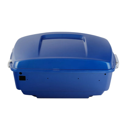 Trunk Backrest Mount for Harley Touring Road Glide (2014–2026) Electric Blue