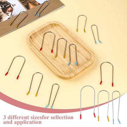 20Pcs Hot Curler Clips for Hair Styling (Multicolor)