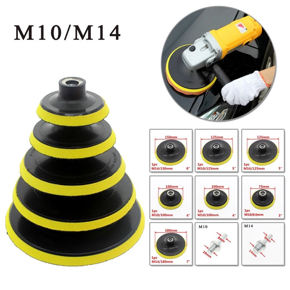 Set of 5 Polishing Buffing Wheel Pads for Automotive Angle Grinder