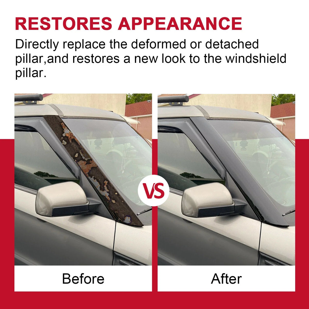 Right Passenger Windshield Pillar Trim Molding for KIA Soul (2010–2013)