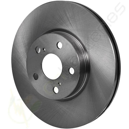 Front Brake Discs Rotors for Toyota Corolla (2009–2019) 1.8L 2.0L