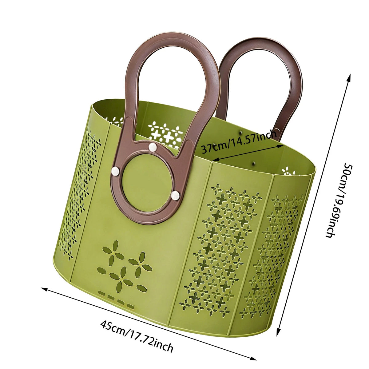 Collapsible Hamper for Portable Laundry Basket (45x37x50cm)
