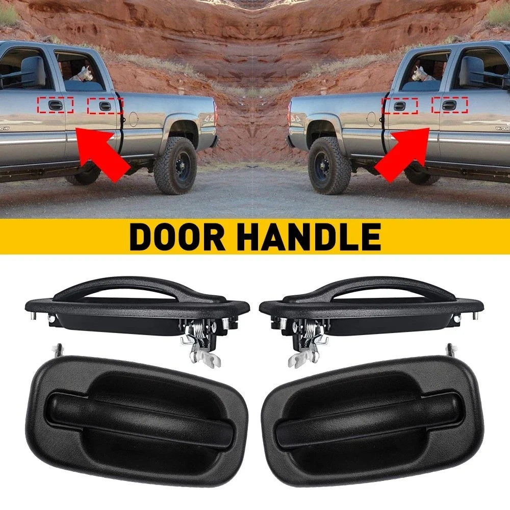 4X Outside Exterior Door Handle for Chevrolet Tahoe (2000–2006)