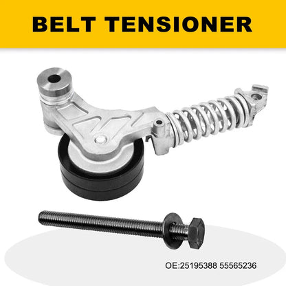 Belt Tensioner with Pulley for Buick Encore (2013–2021), Chevrolet Cruze (2011–2015), Sonic (2012–2020)