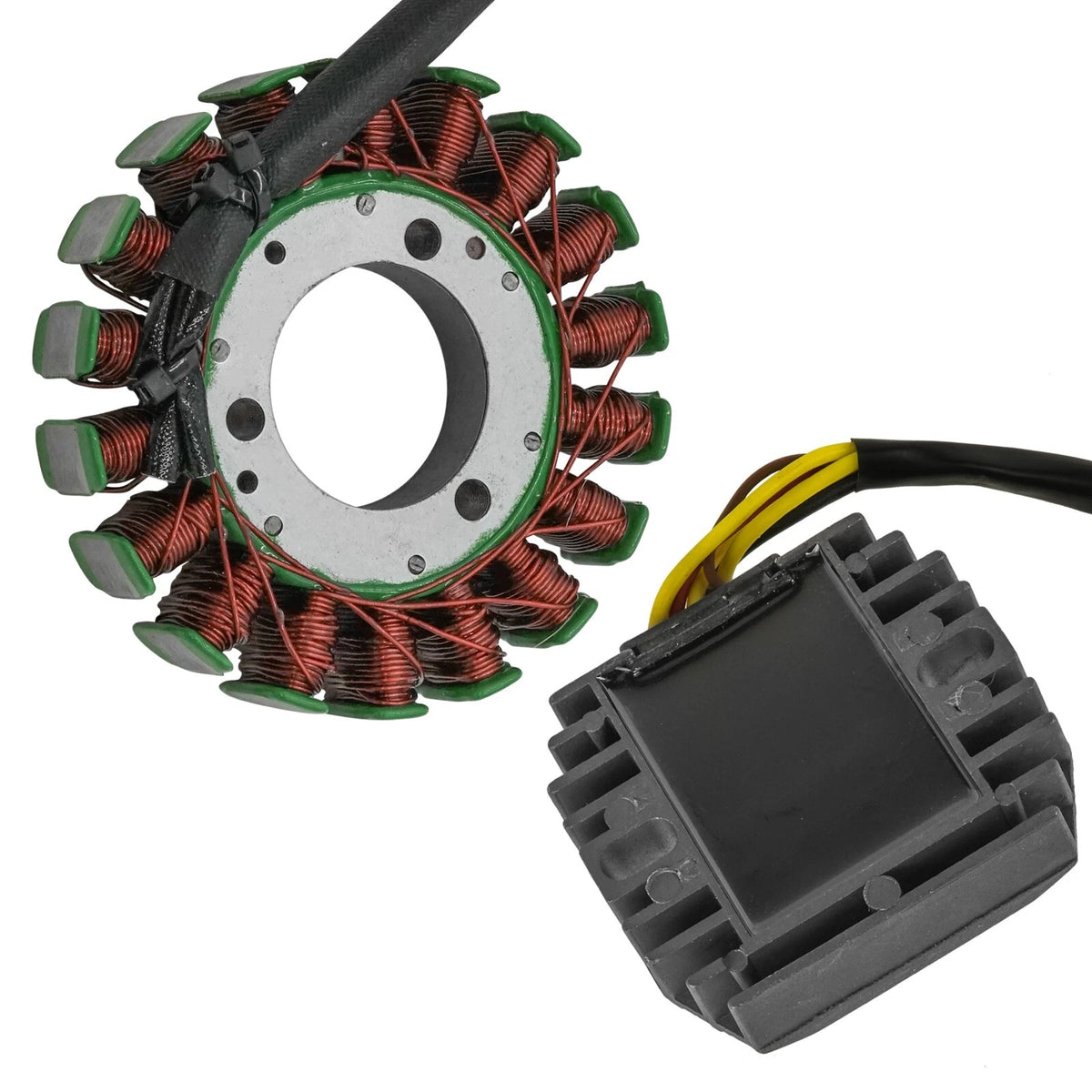 Stator & Regulator for Kawasaki Ninja 250R EX250 (1988–2007) ST346+RR112, 21003-1154