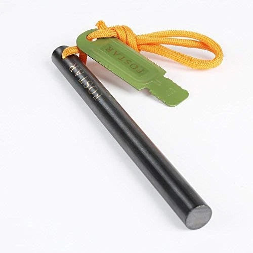Ferro Rod Fire Starter for Outdoor Use (1/2 X 6 Inch)