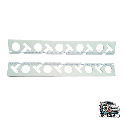Fishing Rod Rack for Wall or Ceiling Mount (Up to 10 Rods)