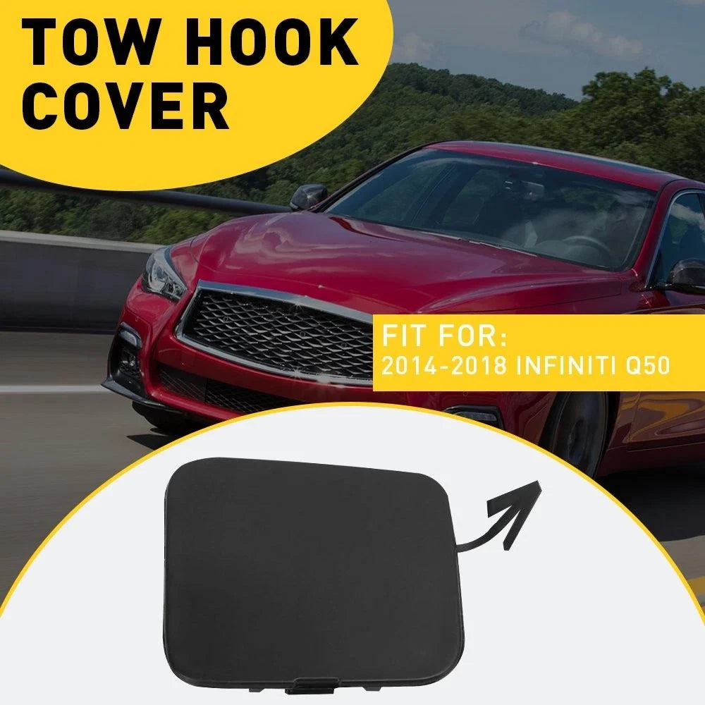 Tow Hook Eye Cover Cap for Infiniti Q50 (2014–2017) 622A1-4GA0A