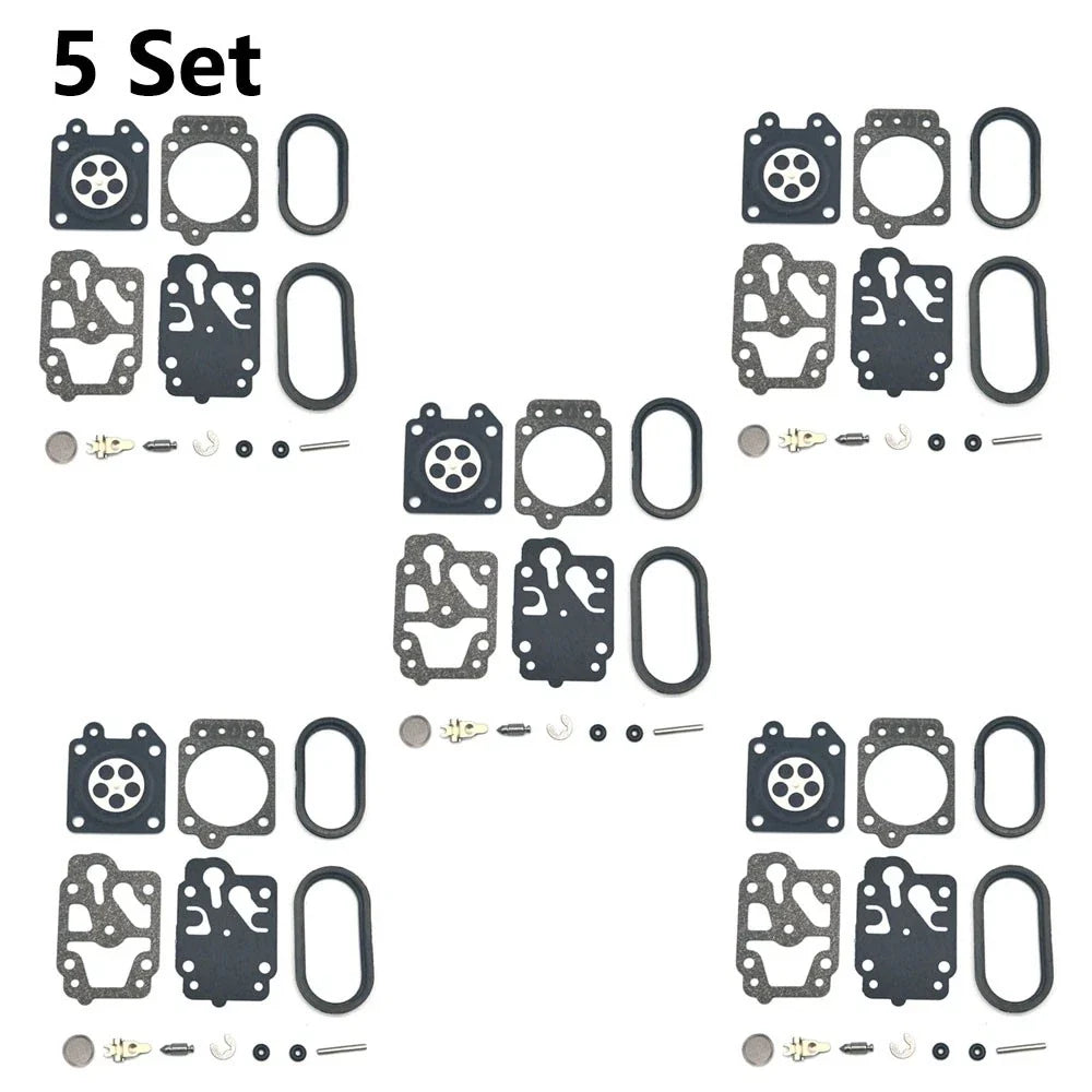 5X Carburetor Overhaul Kit for Husqvarna 130BT (K20-WYA)