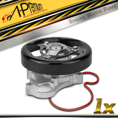 A-Premium Engine Water Pump w/ Pulley & Gasket for Honda Civic (2003–2011) 19200PZA013, 19200RMX003, 135-3010