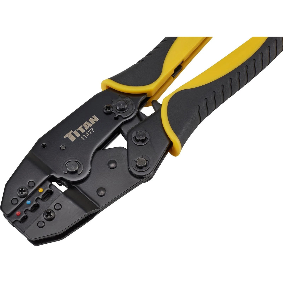Ratcheting Wire Terminal Crimper for Titan Tools (11477)