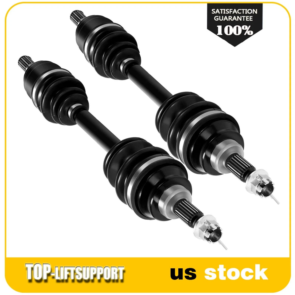 2Pcs CV Axle Front Left for Honda Foreman Rubicon 500 (2008–2009)