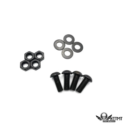Black Metal License Plate Frame for Motorcycle