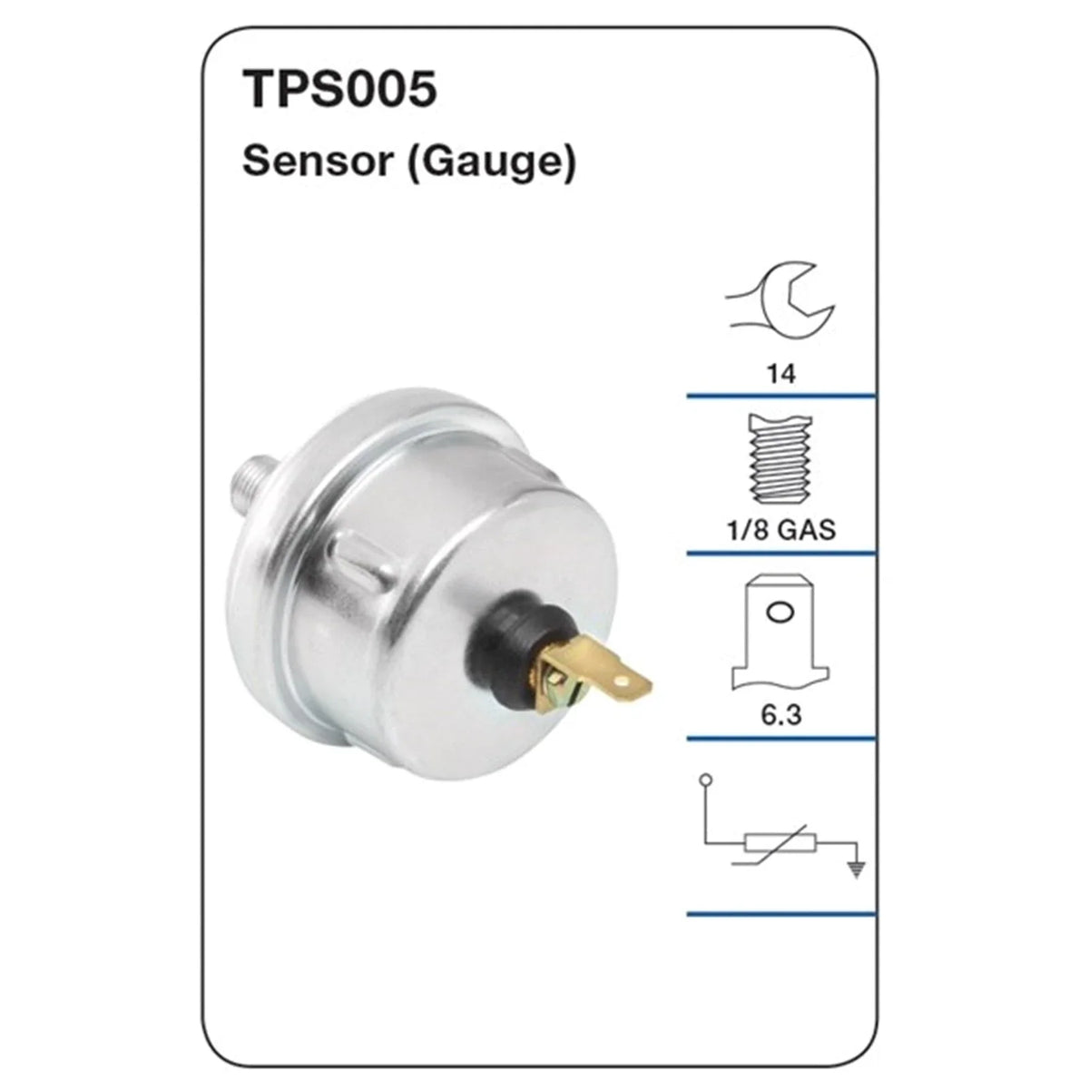 Oil Pressure Gauge Sender for Mitsubishi GTO Z16A V6 3.0L 6G72 (1990 - 1996)