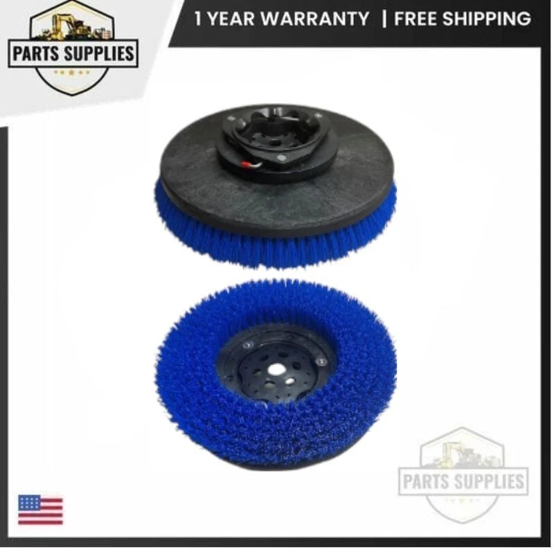 Set of 2 Disk Scrub Brush Assembly for Tennant A5 T5 (Automatic Scrubber)