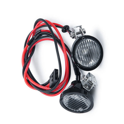 2X Round Headlights for Axial TRX4/6 Redcat RR10 MST 1/10 1/8 RC Car