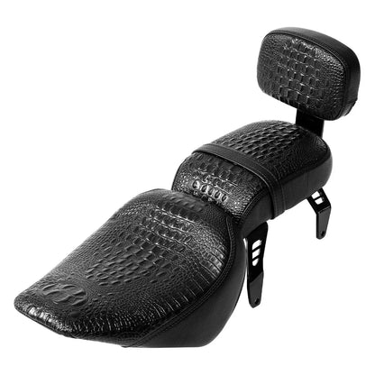 Black Rider Passenger Seat for Indian Scout Bobber (2018–2024), Scout Sixty (2016–2024)