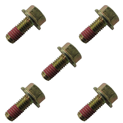Set of 5 Disc Mower Blade Bolts for Bush Hog, MF, New Idea