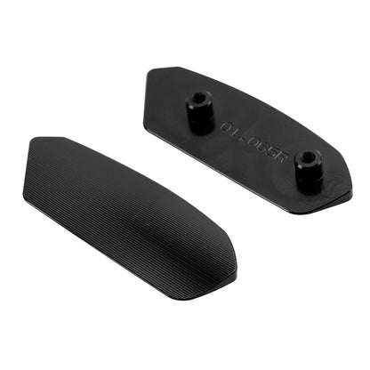 Set of 2 Black Mirror Block Off Plates for Suzuki GSXR1000 (2017–2024) M529-A230-BLK