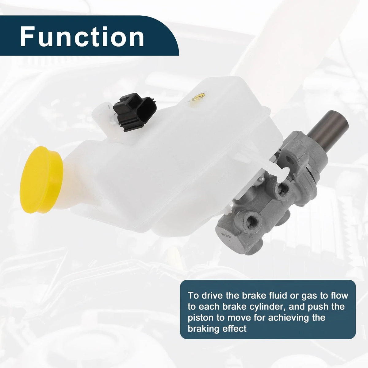 Brake Master Cylinder with Reservoir No.6C112K478AC for Ford Transit (2006–2014)