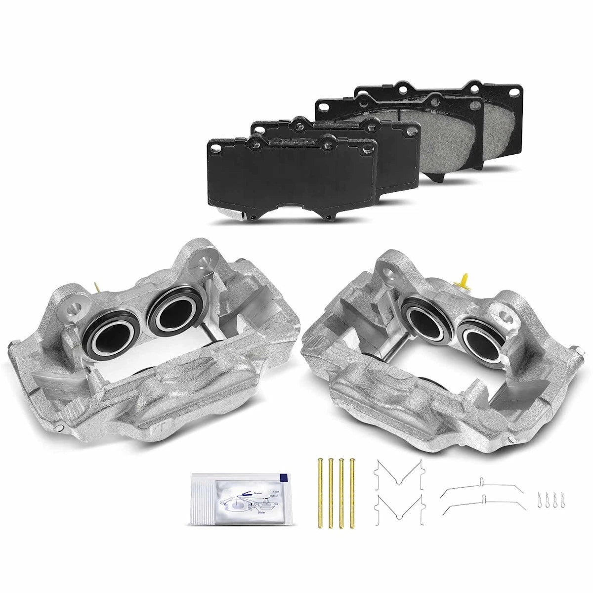 2X Brake Kit with Calipers for Toyota 4Runner Sequoia Tundra (18103203, P976)