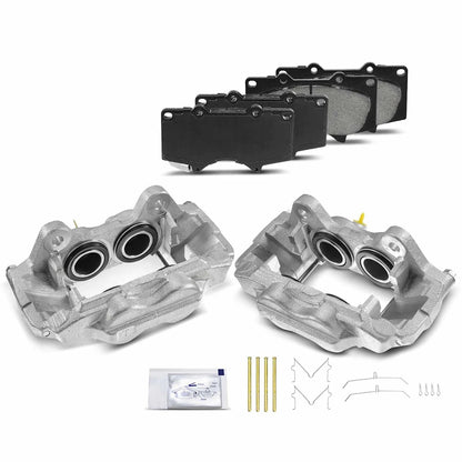 2X Brake Kit with Calipers for Toyota 4Runner Sequoia Tundra (18103203, P976)