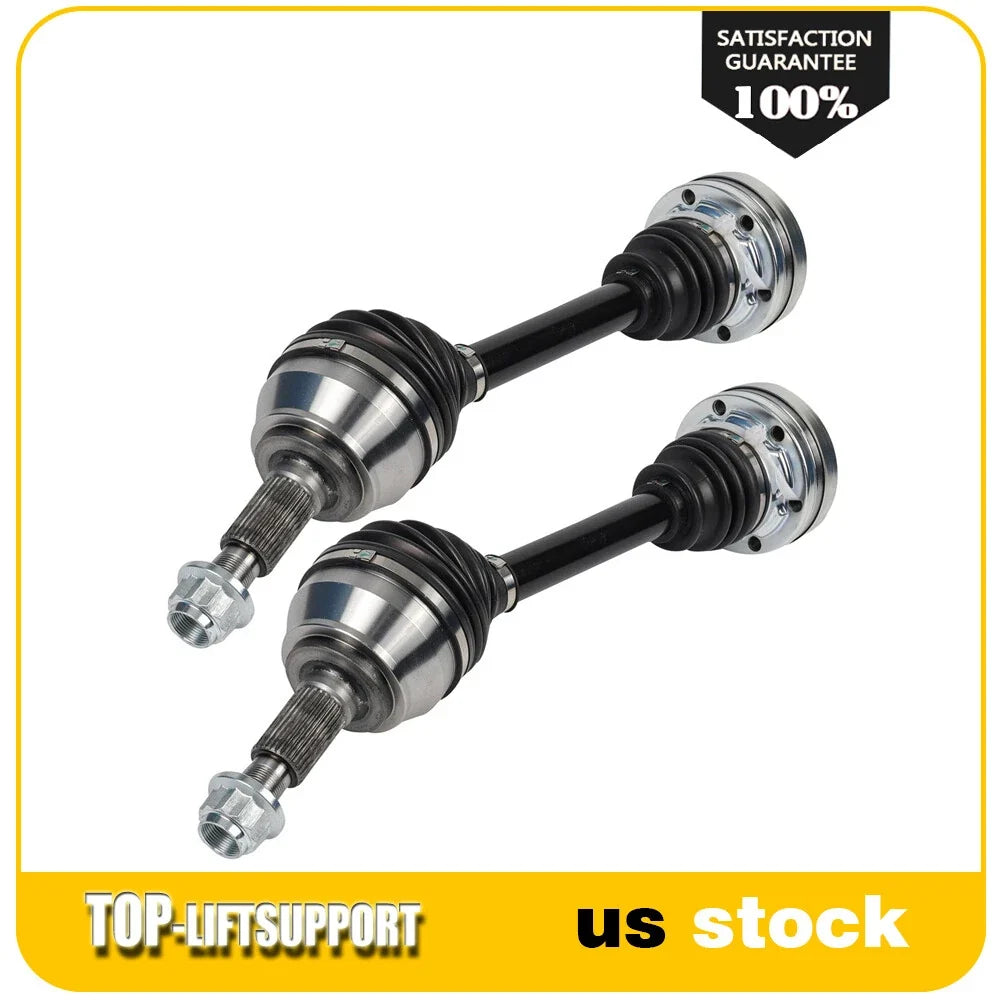 2X CV Axle for Audi A7 Quattro, Q7, Porsche Cayenne, VW Touareg